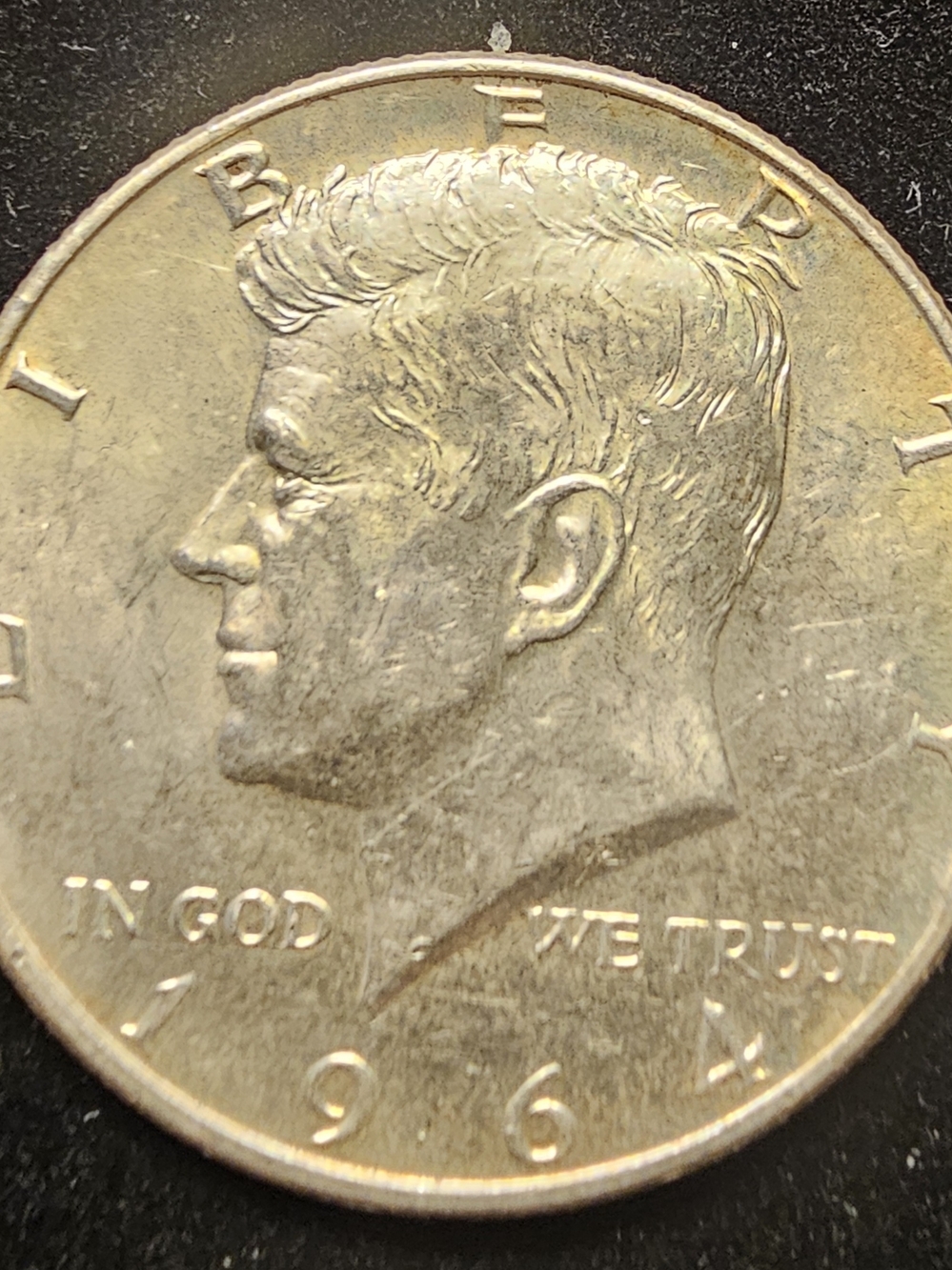 1964-D Kennedy Half Dollar - Silver Color Collectible Coin